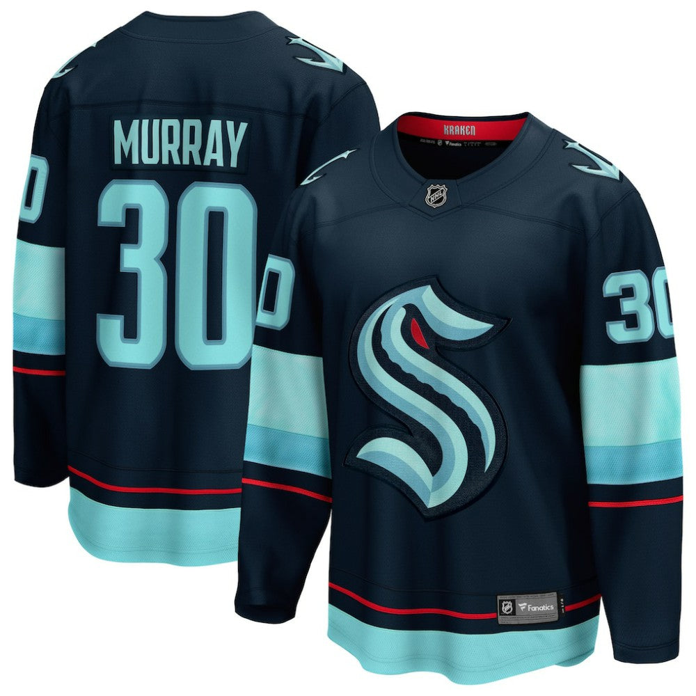Matt Murray Seattle Kraken Fanatics Home Breakaway Jersey - Deep Sea Blue - NHL 203295006