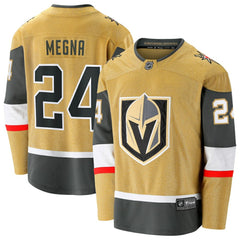 Jaycob Megna Vegas Golden Knights Fanatics Home Breakaway Jersey - Gold - NHL 203295010