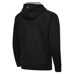 Orlando Magic Antigua New Logo Victory Full-Zip Hooded Sweatshirt Black