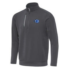 Orlando Magic Antigua New Logo Generation Quarter-Zip Pullover Top Pewter | New Era for sale
