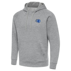Orlando Magic Antigua New Logo Victory Pullover Hoodie Heather Gray