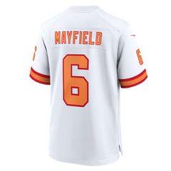 Nike Baker Mayfield '76 Tampa Bay Buccaneers 50th Season Game Jersey White