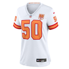 Nike Vita Vea '76 Tampa Bay Buccaneers Women's 50th Season Game Jersey White