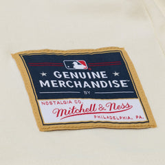 Chicago Cubs Mitchell & Ness Women's Boyfriend Raglan T-Shirt - Cream - Mitchell & Ness Lifestyle