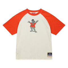 San Francisco Giants Mitchell & Ness Women's Boyfriend Raglan T-Shirt - Cream - Mitchell & Ness Discount