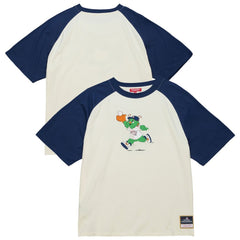 Houston Astros Mitchell & Ness Women's Boyfriend Raglan T-Shirt - Cream - Mitchell & Ness Online