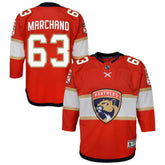 Brad Marchand Florida Panthers Outerstuff Youth Premier Player Jersey - Red - NHL 203319986