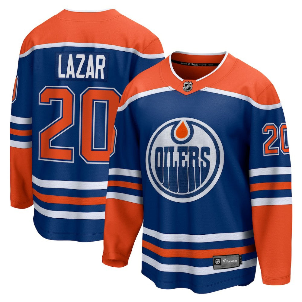 Curtis Lazar Edmonton Oilers Fanatics Home Breakaway Jersey - Royal - NHL 203322886