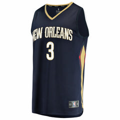 Jordan Poole New Orleans Pelicans Youth Fast Break Replica Jersey Navy Icon Edition | Fanatics Lifestyle