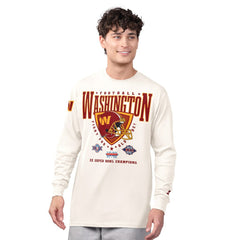 Washington Commanders Starter Champions Long Sleeve T-Shirt Cream