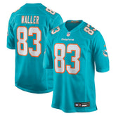 Nike Darren Waller Miami Dolphins Team Game Jersey Aqua