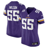 Nike Eric Wilson Minnesota Vikings Women's Team Game Jersey Purple