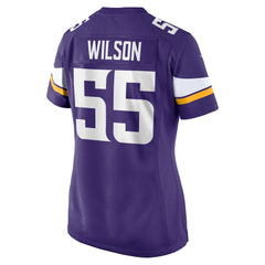 Nike Eric Wilson Minnesota Vikings Women's Team Game Jersey Purple
