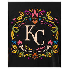 Kansas City Royals New Era Día de los Muertos T-Shirt - Black - New Era on Sale