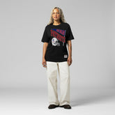 Mitchell & Ness New England Patriots Women's Team Dynamic Boyfriend T-Shirt Black