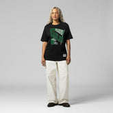Mitchell & Ness Philadelphia Eagles Women's Team Dynamic Boyfriend T-Shirt Black
