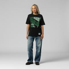 Mitchell & Ness Philadelphia Eagles Women's Team Dynamic Boyfriend T-Shirt Black