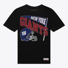 Mitchell & Ness New York Giants Women's Team Dynamic Boyfriend T-Shirt Black