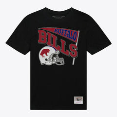 Mitchell & Ness Buffalo Bills Women's Team Dynamic Boyfriend T-Shirt Black