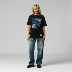 Mitchell & Ness Detroit Lions Women's Team Dynamic Boyfriend T-Shirt Black