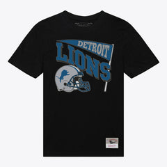 Mitchell & Ness Detroit Lions Women's Team Dynamic Boyfriend T-Shirt Black