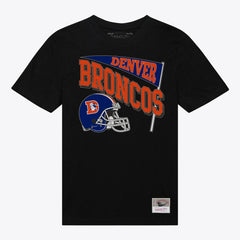 Mitchell & Ness Denver Broncos Women's Team Dynamic Boyfriend T-Shirt Black