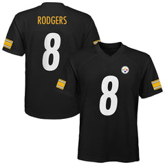 Aaron Rodgers Pittsburgh Steelers Outerstuff Preschool Replica Player Jersey Black
