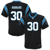 Nike Chuba Hubbard Carolina Panthers Youth Team Game Jersey Black