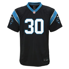 Nike Chuba Hubbard Carolina Panthers Youth Team Game Jersey Black