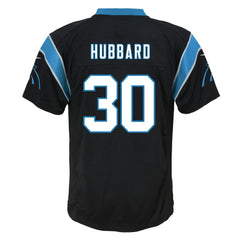 Nike Chuba Hubbard Carolina Panthers Youth Team Game Jersey Black