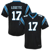 Nike Xavier Legette Carolina Panthers Youth Team Game Jersey Black