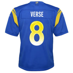 Nike Jared Verse Los Angeles Rams Youth Team Game Jersey Royal