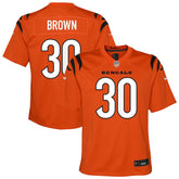 Nike Chase Brown Cincinnati Bengals Youth Youth Orange