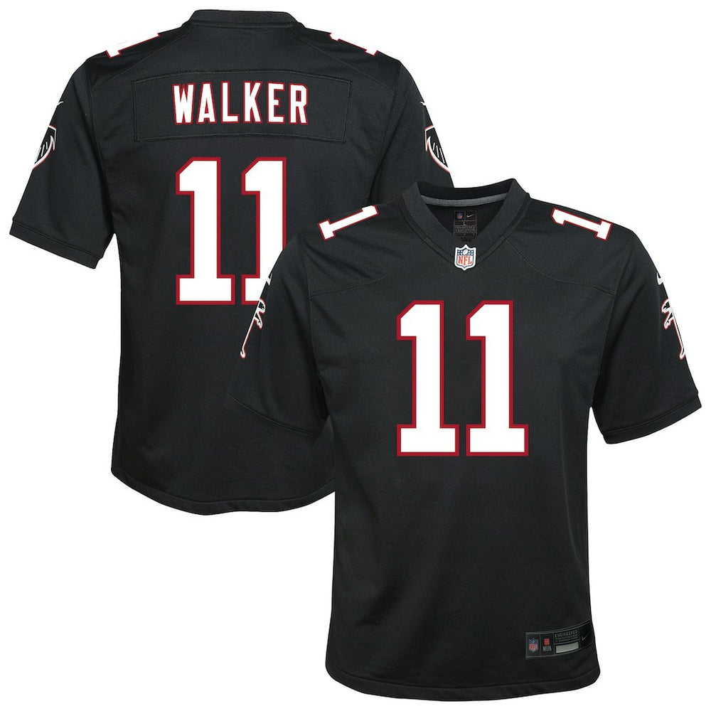 Nike Jalon Walker Atlanta Falcons Youth Alternate Game Jersey Black