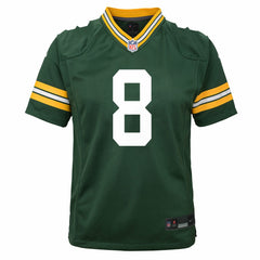 Nike Josh Jacobs Green Bay Packers Youth Team Game Jersey Green