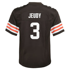 Nike Jerry Jeudy Cleveland Browns Youth Team Game Jersey Brown