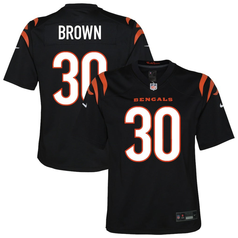 Nike Chase Brown Cincinnati Bengals Youth Youth Black