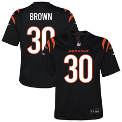 Nike Chase Brown Cincinnati Bengals Youth Youth Black