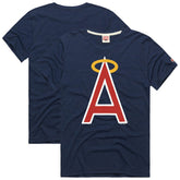 Los Angeles Angels Homage Hyper Local Refresh T-Shirt - Navy - MLB Sale