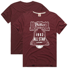 Philadelphia Phillies Homage Hyper Local Refresh T-Shirt - Wine - MLB Online