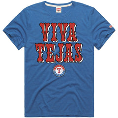 Texas Rangers Homage Hyper Local Refresh T-Shirt - Royal - MLB Sale