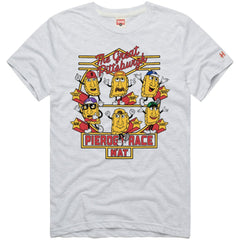Pittsburgh Pirates Homage Hyper Local Refresh Tri-Blend T-Shirt - Ash - MLB Sale