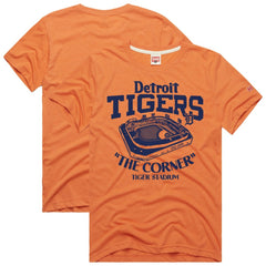 Detroit Tigers Homage Hyper Local Refresh Tri-Blend T-Shirt - Orange - MLB on Sale