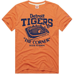 Detroit Tigers Homage Hyper Local Refresh Tri-Blend T-Shirt - Orange - MLB on Sale