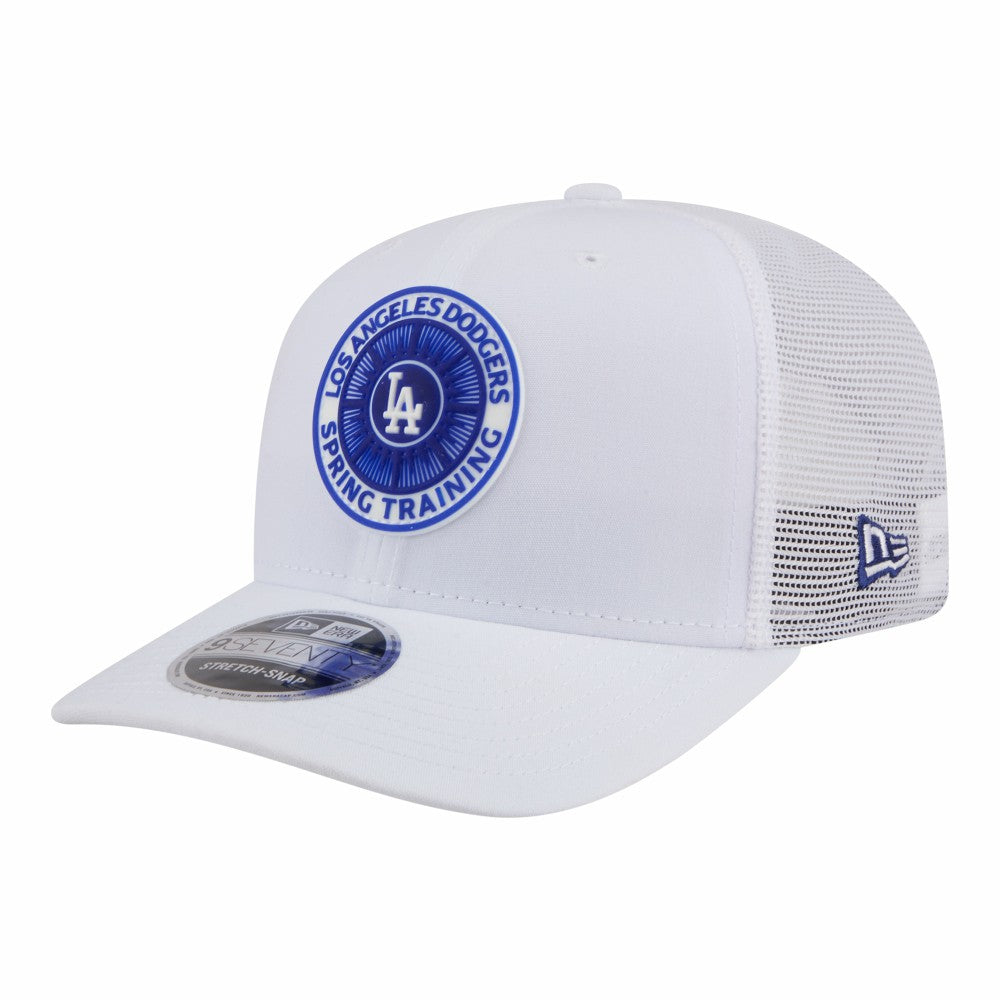 Los Angeles Dodgers New Era 2026 Spring Training Fan Pack 9SEVENTY Adjustable Trucker Hat - White - New Era Sale
