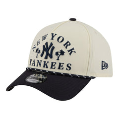 New York Yankees New Era 2026 Spring Training Fan Pack Rope A-Frame 9FORTY Adjustable Hat - Cream - New Era Sale