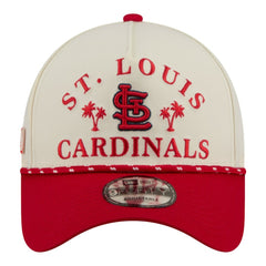 St. Louis Cardinals New Era 2026 Spring Training Fan Pack Rope A-Frame 9FORTY Adjustable Hat - Cream - New Era Discount