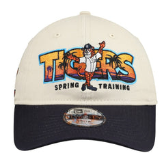 Detroit Tigers New Era Youth 2026 Spring Training Fan Pack Batter 9TWENTY Adjustable Hat - Stone/Navy - New Era Sale