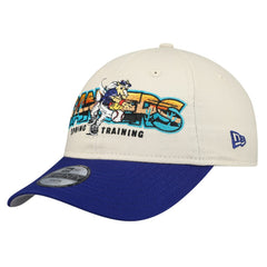 Texas Rangers New Era Youth 2026 Spring Training Fan Pack Batter 9TWENTY Adjustable Hat - Stone/Royal - New Era Lifestyle