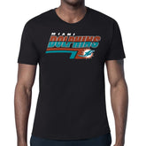 Miami Dolphins Starter Logo Push Graphic T-Shirt Black